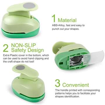 UCEC Circle Punch - Perfect for Crafting Projects