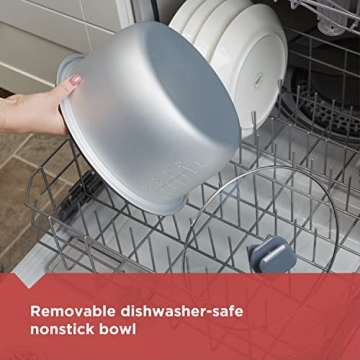 BLACK+DECKER 6-Cup Rice Cooker for Easy Meal Prep