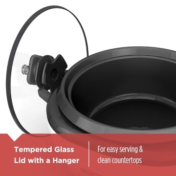 BLACK+DECKER 6-Cup Rice Cooker for Easy Meal Prep