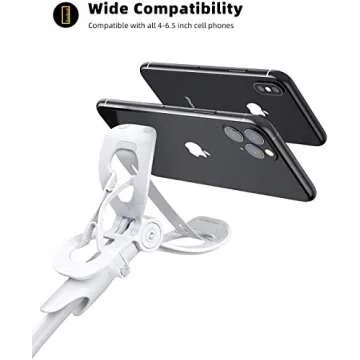 Lamicall Flexible Gooseneck Phone Holder for Bed 33.4 Inch