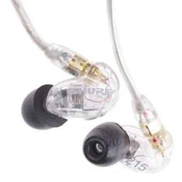 Shure SE215-CL In Ear Stereo Earphones with Sound Isolation