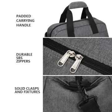 14-inch Small Gym Bag for Women & Men - Lightweight Carry On