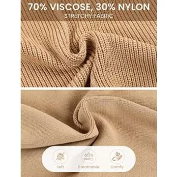 Lentta Women's Stylish Knit Sweater Lounge Set - Khaki