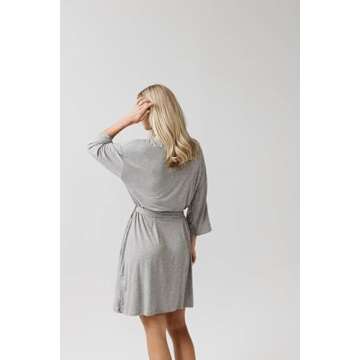 Cozy Earth Women's Bamboo Viscose Kimono Robe for Luxurious Relaxation