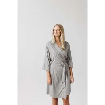 Cozy Earth Women's Bamboo Viscose Kimono Robe for Luxurious Relaxation