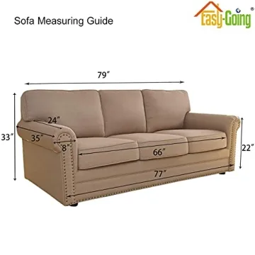 Stylish Easy-Going Stretch Sofa Slipcover for Any Home