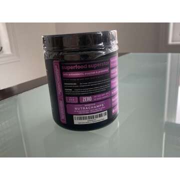 Super Greens Powder Premium Antioxidant Superfood | Organic Greens Fruit and Veggie Vegan Supplement | 40+ Greens and Superfoods Including Wheatgrass & Spirulina | Probiotic Powder Greens, Sweet Berry