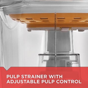 BLACK+DECKER 32oz Electric Citrus Juicer Adjustable Pulp Control