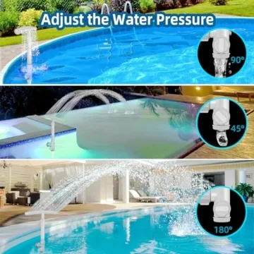 Adjustable Pool Fountain for Above and In-Ground Pools