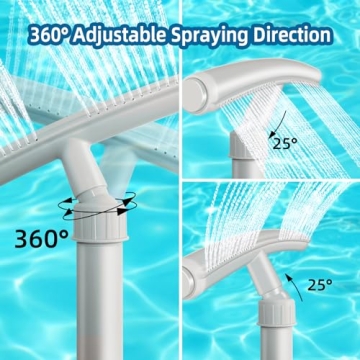Adjustable Pool Fountain for Above and In-Ground Pools