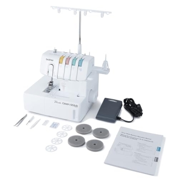 Brother 2340CV Coverstitch Serger for Professional Finishes