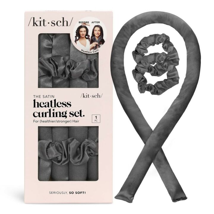 Kitsch Heatless Curling Set for Perfect Overnight Curls