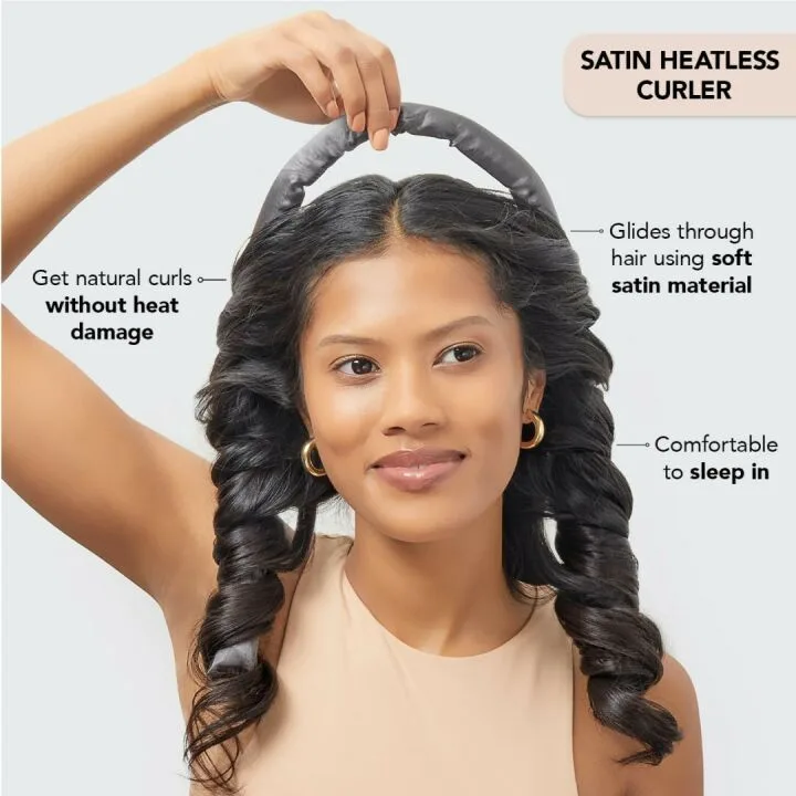 Kitsch Heatless Curling Set for Perfect Overnight Curls