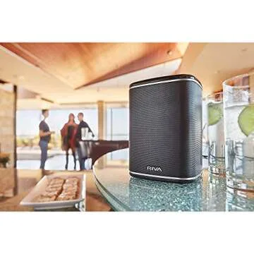 RIVA ARENA RWA01B Multi-Room Wireless Speaker in Black