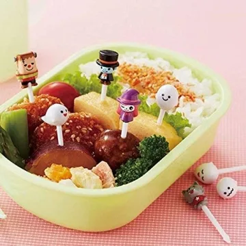 Torune Obake Ghost Food Picks for Halloween Fun Lunches