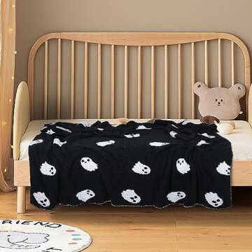 Halloween Decor Cozy Baby Blanket 30x40 Inches