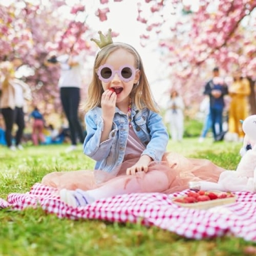 Fun 8-Pair JOAOYO Kids Sunglasses for Toddler Girls and Boys