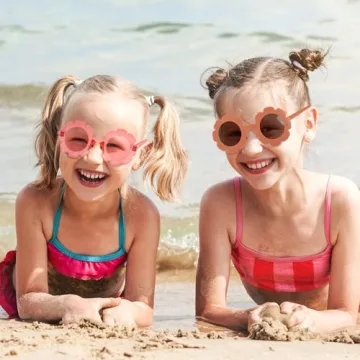 Fun 8-Pair JOAOYO Kids Sunglasses for Toddler Girls and Boys