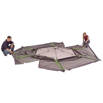 Coleman Skylodge Screened Canopy Tent with Instant Setup, 10x10/15x13ft Portable Screen Shelter with 1-Minute Setup for Bug-Free Lounging, Great for Picnic, Yard, Beach, Park, Camping, & More