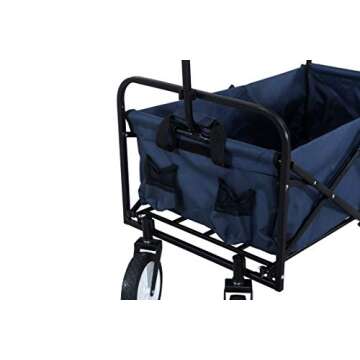 S2 Lifestyle Collapsible Wagon Cart for Easy Transport