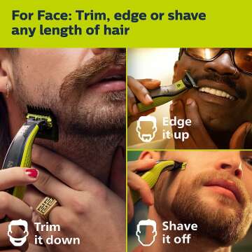 Philips Norelco OneBlade 360 Hybrid Trimmer & Shaver QP2834