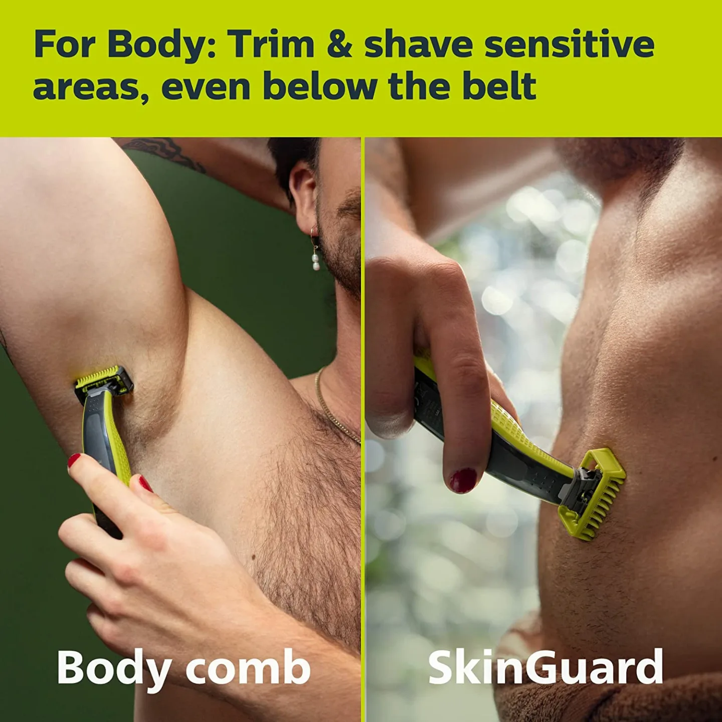 Philips Norelco OneBlade 360 Hybrid Trimmer & Shaver QP2834