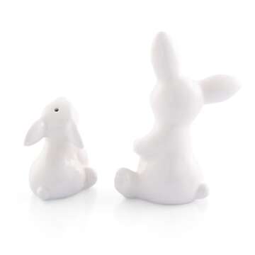 Arthur Court Bunny Salt and Pepper Shakers Set for Easter