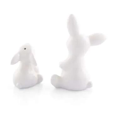 Arthur Court Bunny Salt and Pepper Shakers Set for Easter