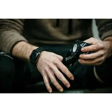 Bear Komplex Athletic Sports Tape, 4 or 12 Pack of Premium Adhesive Wrap, 5 cm Tape, Sweatproof, Breathable, and Non-Slip for Lifting, Crossfit, and Hook Grip, Hypoallergenic and Latex Free