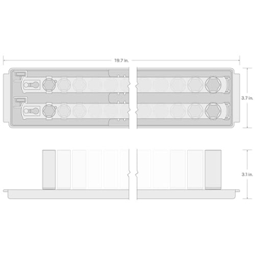 Quality TEKTON 3/8 Inch Drive Socket Set with Rails 38-Piece