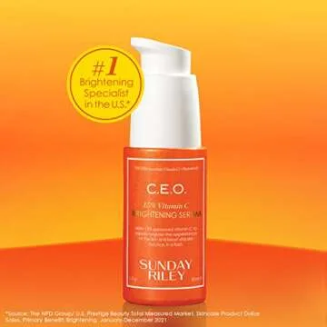 Sunday Riley C.E.O. 15% Vitamin C Brightening Serum | Cruelty-Free & Gluten-Free