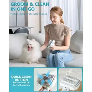 Bawetech B2 Pet Grooming Kit with Vacuum & Clipper