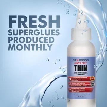 Starbond Super Fast Thin CA Glue for Woodturning and DIY