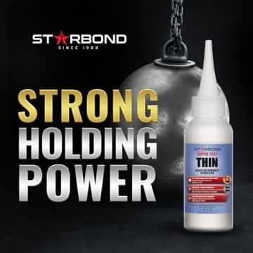 Starbond Super Fast Thin CA Glue for Woodturning and DIY