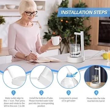 Keweis Desktop Water Bottle Dispenser | Portable & Efficient