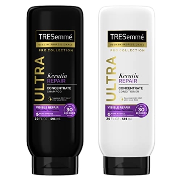 TRESemmé Ultra Keratin Repair Shampoo & Conditioner - Rapid Repair for Damaged Hair