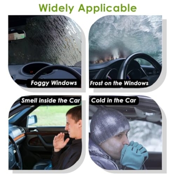 200W Car Heater for Fast Defrosting & Heating