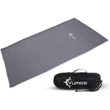 Vumos Sleeping Bag Liner for Comfortable Travel