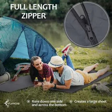 Vumos Sleeping Bag Liner for Comfortable Travel