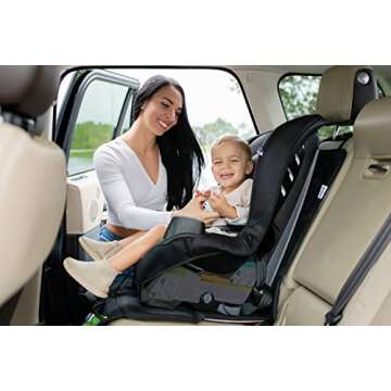 Autopect Car Seat Protector for Baby/Child Car Seats with Non-Slip, Waterproof Padding. Storage Pockets. Fits SUVs, Sedans, Trucks