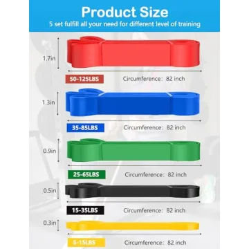 Durable Pull Up Resistance Bands for All Fitness Levels
