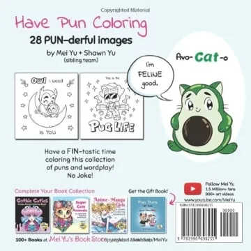 Fun Puns Coloring Book for All Ages: Humor & Creativity