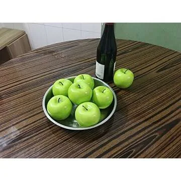 COTOSEY Artificial Green Apples Box of 12