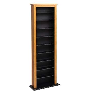 Prepac Barrister Narrow Media Storage Cabinet - 19.25" wide
