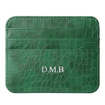 ZIPULIS Personalized Minimalist Wallet for Men and Women