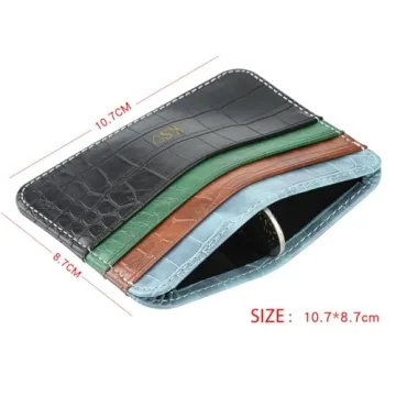 ZIPULIS Personalized Minimalist Wallet for Men and Women