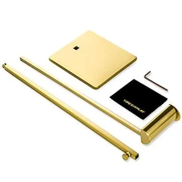 Elitnus Gold Adjustable Height Purse Display Stand Set - Stylish & Versatile