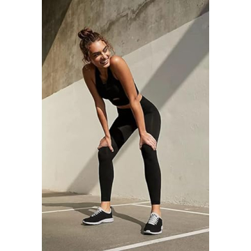 High Waisted Leggings - 4 Pack No See-Through Yoga