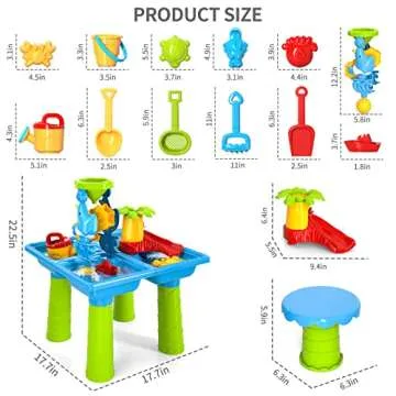 Bennol Sand and Water Table for Outdoor Fun
