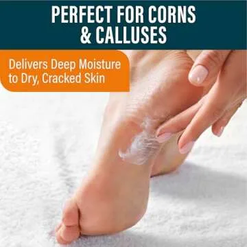 NUVADERMIS Urea Cream 40 Percent for Feet - 40% Urea Foot Repair Lotion - Maximum Strength For Dry Cracked Heels - 2% Salicylic Acid, Shea Butter, Tea Tree Oil, Vitamin E - 5.29 oz Jar